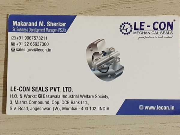 LECON SEALS PVT LTD