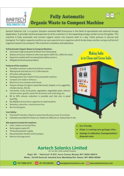 WASTE TO COMPOST  MACHINE