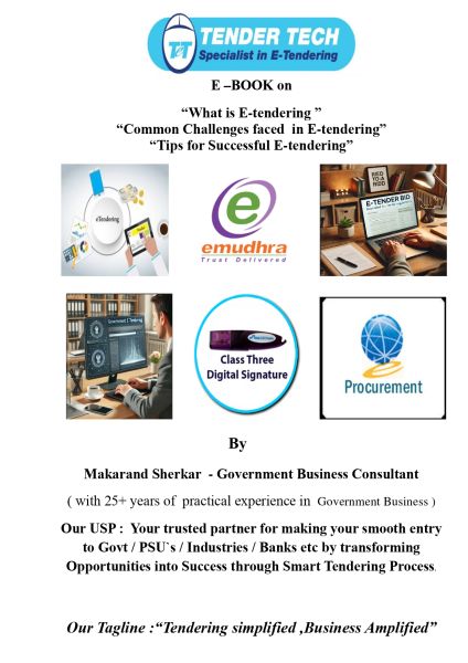 E book on etendering
